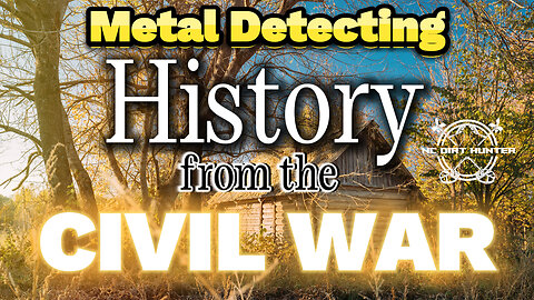 Metal Detecting History from the Civil War. Finding some cool relics from a battle. #history #relic