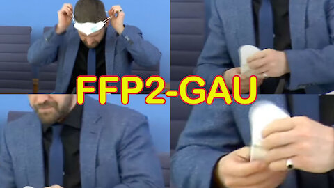 Mini-Masken-GAU der Regierung offenbart die ganze Scheinheiligkeit der FFP-2-Masken-Pflicht