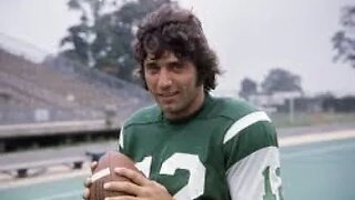 Broadway Joe Namath: Football Poem from book by Joe Mahan.