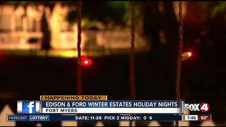 Edison and Ford Winter Estates Holiday nights