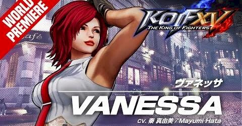 King of Fighters XV - Vanessa and Team Secret Agent Reveal and Reaction!