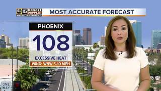 Excessive Heat Warning in effect