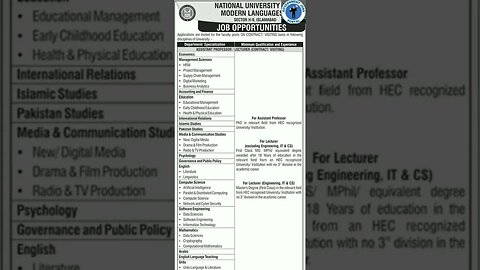 Education & Literacy Department Jobs 2023# governmentjobsportal