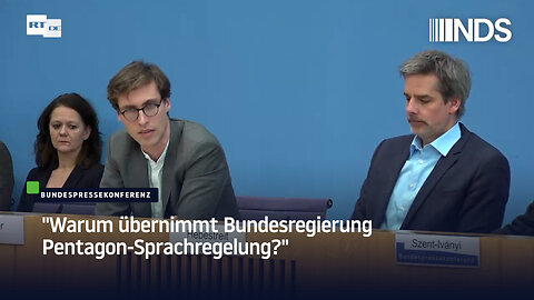 Bundespressekonferenz: "Warum übernimmt Bundesregierung Pentagon-Sprachregelung?"