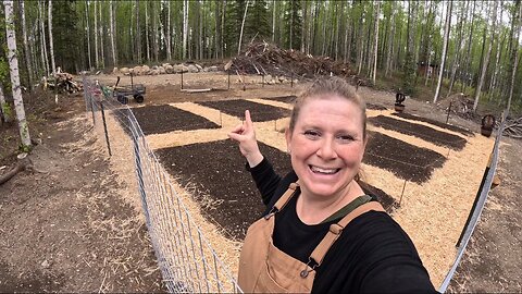 Busy season on an Alaskan Homestead Chickens, chores￼, projects, garden, all the things!