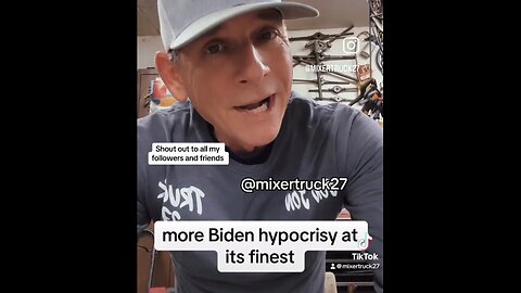 Captioned - More Biden hypocrisy at its finest for TikTok Ban Bill