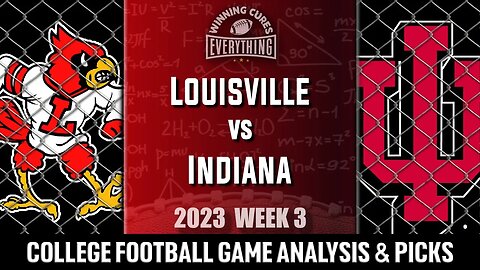 Louisville vs Indiana Picks & Prediction Against the Spread 2023 College Football Analysis