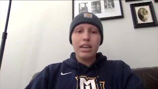 #GoldforSarah: Marquette volleyball team rallies around player with bone cancer