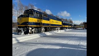 Alaska Railroad Aurora Winter Service
