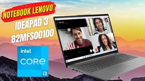 Notebook Lenovo IdeaPad 3 82MFS00100 com Ryzen 5 5500U E Linux para usar no dia a dia