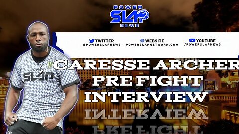 Power Slap News Pre Fight Interview: Caresse "Game Changer" Archer #vegas #powerslap1