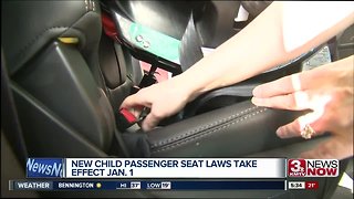 Nebraska child passenger safety law takes effect on January 1