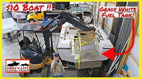 Installing the New Fuel Cell in the Grady White! | $10 Boat | EPS 57 | Shots Life