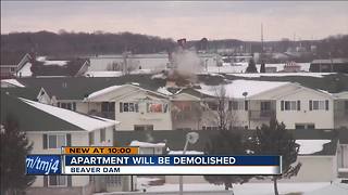 'Complete loss': Beaver Dam apartment building to be torn down after explosion
