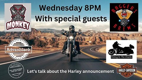 Let's talk Harley-Davidson's 120th Anniversary Reveal of 2023 motorcycles - Live Stream