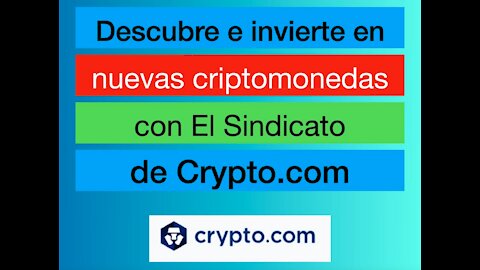 Descubrir e invertir en nuevas criptomonedas con crypto.com