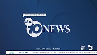 ABC 10News at 11am Top Stories