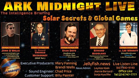The Intelligence Briefing / Solar Secrets & Global Games - John B Wells LIVE