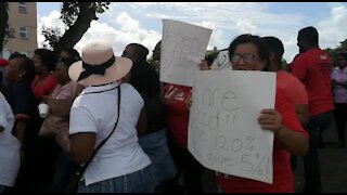 SOUTH AFRICA - Durban - Entabeni Hospital staff strike (Videos) (t8u)