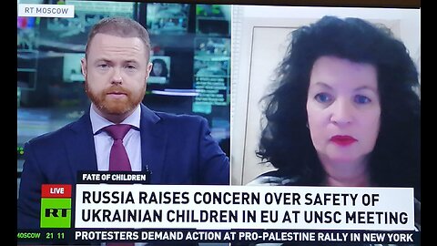 My comments on RT: About exploitation of Ukrainian children