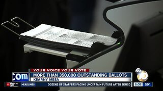 Numerous uncounted ballots remain in San Diego County