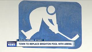 Town wants to replace Brighton Pool with arena