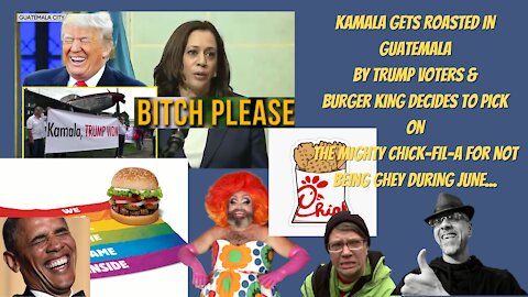 WHAT'S NEXT...KAMALA GETS TRASHED & BK SUCKS ON SKITTLES...