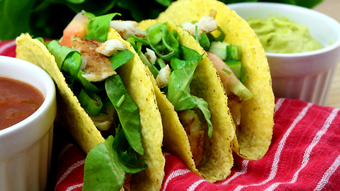 Gesunde Fisch-Tacos