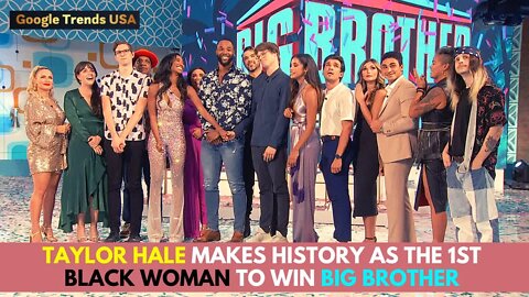 Taylor Hale Makes History As The 1st Black Woman To Win Big Brother