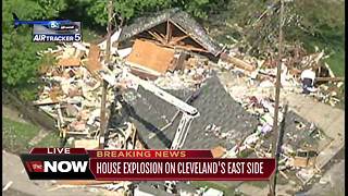 House explosion on Cleveland's east side