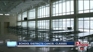School districts cancel classes