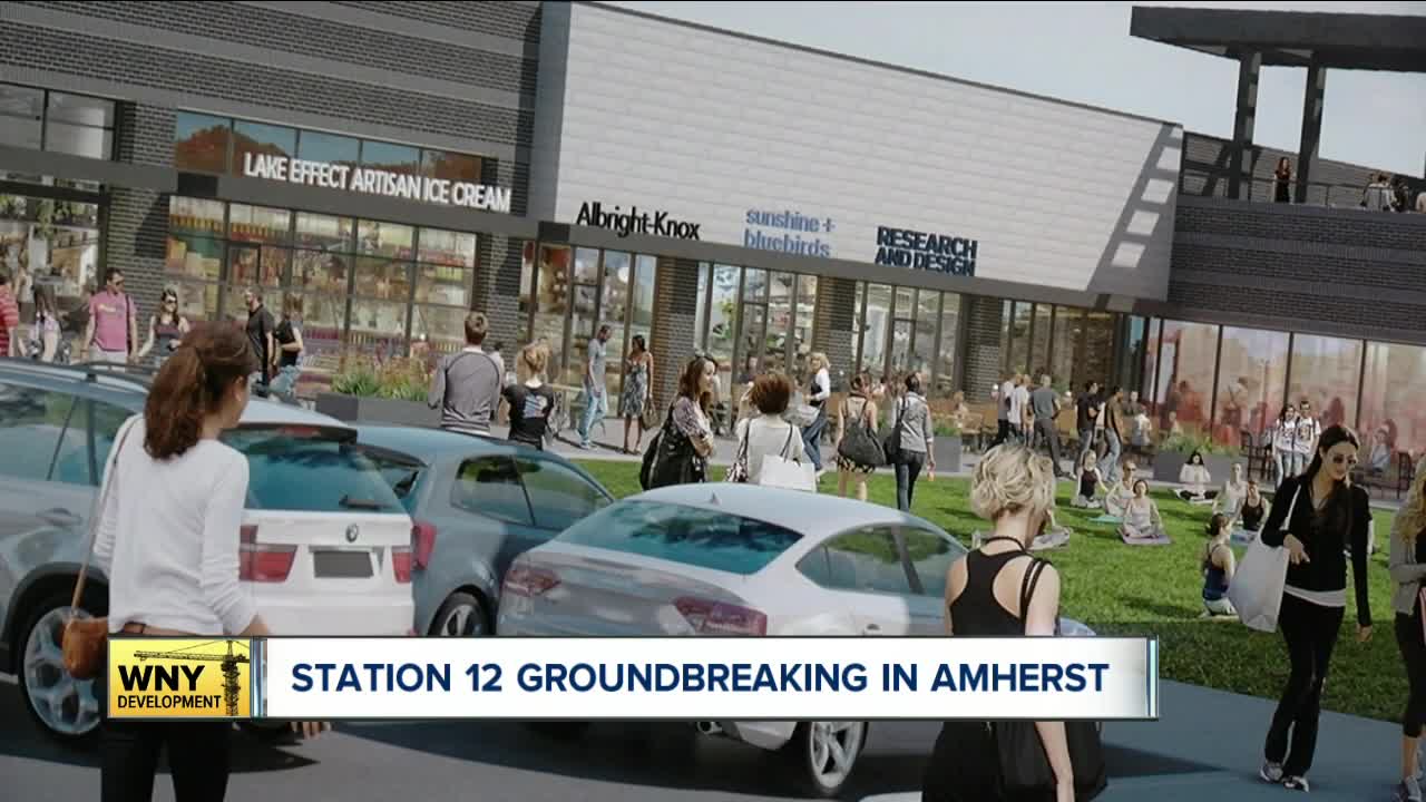 Groundbreaking for new lifestyle center in Amherst