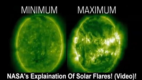 NASA's Explaination Of Solar Flares! (Video)!