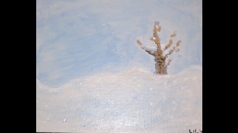 Lily's Paints Episode Three: Snowy Landscape