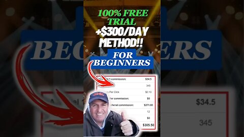 100% Free Trial +$300/Day Method For Beginners That PAYS EVERYTIME! (Make Money Online 2023)