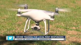 Drone training for local first responders