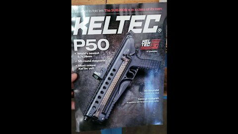 The NEW 2021 Kel-Tec 5.7mm P50 Pistol...A Perfect Piece For Piratical Plundering!