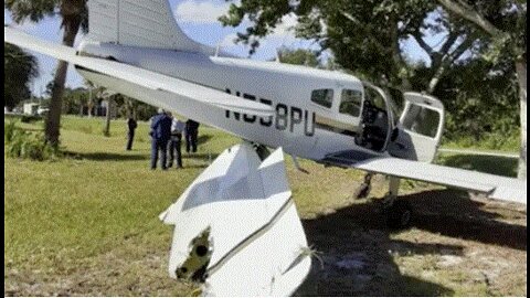 Police: Small plane crash lands near Vero Beach Regional Airport, no one hurt