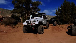 Average Joe 4x4 YJ goes over Toquerville Falls!