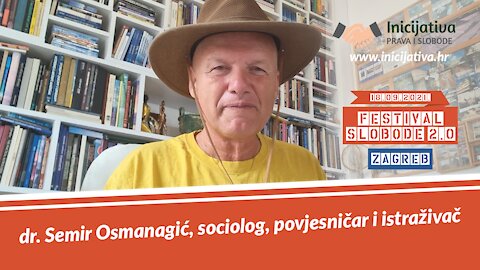Dr. Semir Osmanagić, govor za Festival Slobode 2.0 Zagreb 18.09.2021.