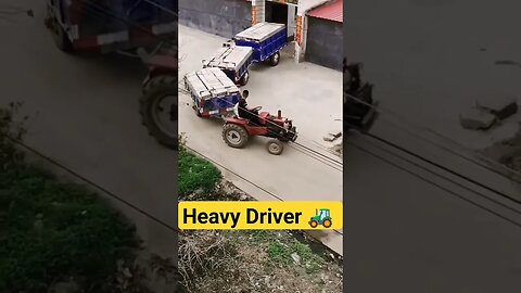 Heavy Driver #trending #viral #subscribe #shorts #short #video #tractor #heavy