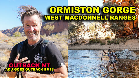 ORMISTON GORGE | BEST HIKE IN AUSTRALIA? | ICE COLD, WAIST DEEP WATER CROSSING FILLED W/ DEAD FISH!
