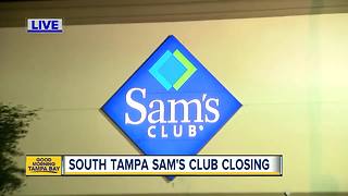 South Tampa Sam's Club to close as company announces nationwide closures