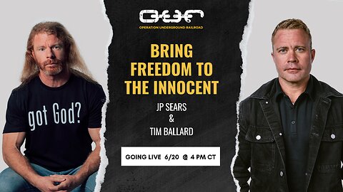 Bring Freedom to the Innocent: Live with Tim Ballard