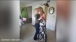 One mother misses her daughters' wedding due to Coronavirus