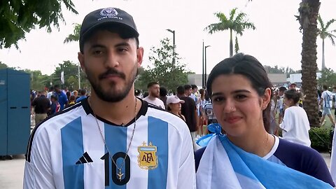Fans arrive for Lionel Messi's Inter Miami unveiling