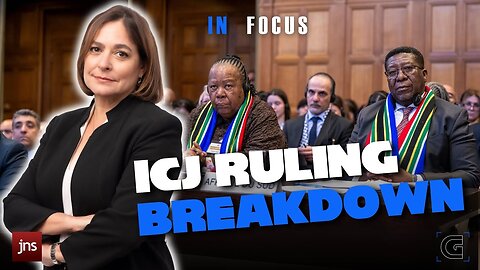 Why Israel Should Not Listen to ICJ's Immoral Genocide Ruling | The Caroline Glick Show In-Focus