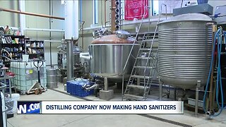 Buffalo Distillery making hand sanitizer to help fill the need during coronavirus pandemic