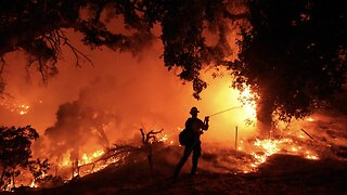 Cave Fire Prompts Mandatory Evacuations In Southern California