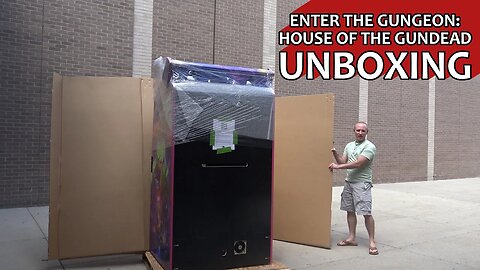 Unboxing An Enter The Gungeon: House of the Gundead Arcade Machine